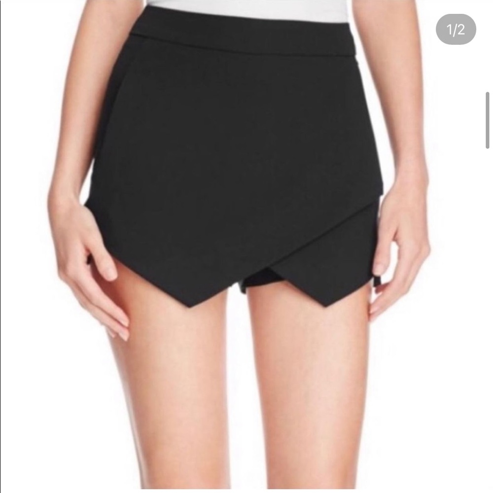 Acqua Gorgeous black Mini Skort